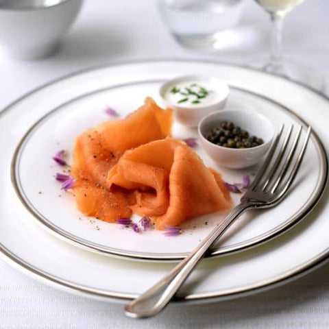 Genuine Wild Hand-Sliced Smoked Scottish Salmon